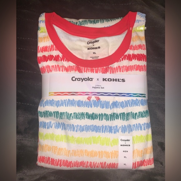 CRAYOLA x KOHL’S Other - CRAYA x KOHL’S PJ SET